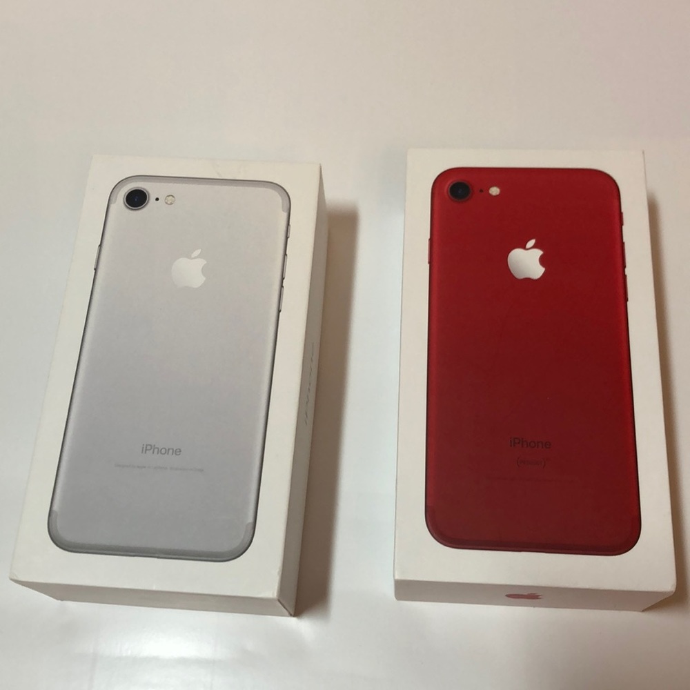 2 iPhone boxes